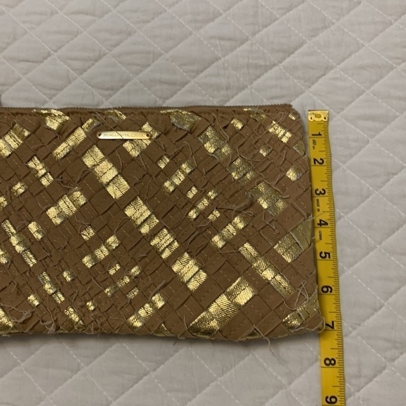 ANTHROPOLOGIE Monserat De Lucca Dupri Vega Clutch purse boho top zipper closure - Picture 9 of 10